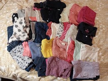 abbigliamento da bambina da 6 mesi a 2 anni