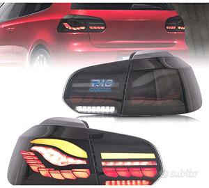 FANALI FULL LED VOLKSWAGEN VW GOLF 6 08-12 BARRE L