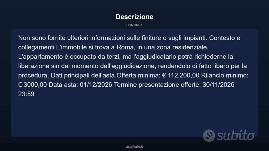 Appartamento – Roma, Tor de' Cenci - Vista 4