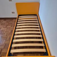 Letto singolo per ragazzi con doghe