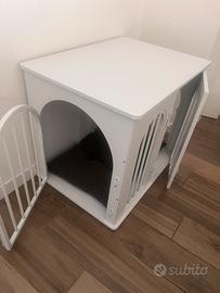 Kennel per cani da interno praticamente  nuovo