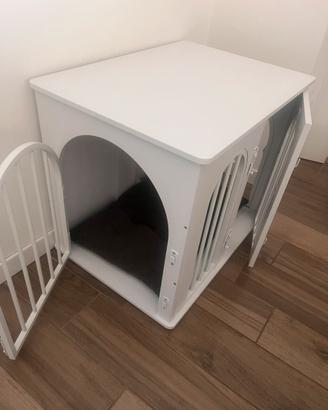 Kennel per cani da interno praticamente  nuovo
