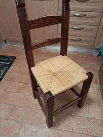 Sedie in legno