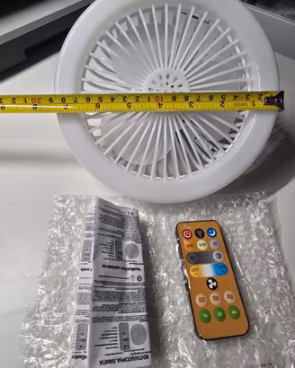 Lampada ventilatore da soffitto