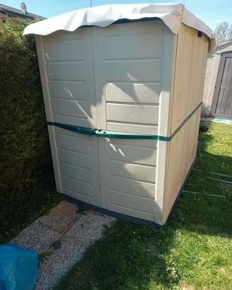 casetta da giardino in pvc