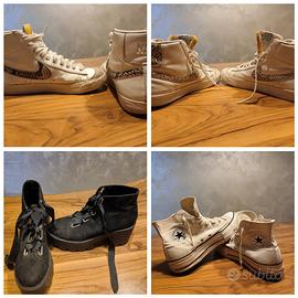 Scarpe Nike e Converse 