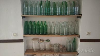 bottiglie da 1l e vasi per conserve
