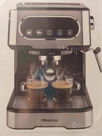 Macchina caffè e montalatte combinato