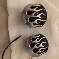 2 tappi serbatoio indicatore led per Dyna