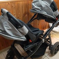 passeggino gemellare 