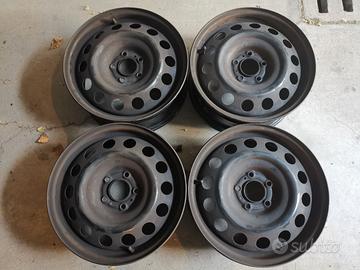 Cerchi in ferro PSA Citroen Peugeot 6.5Jx16"