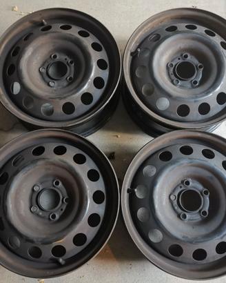 Cerchi in ferro PSA Citroen Peugeot 6.5Jx16"