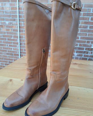 Stivali donna, in pelle made in Italy n. 40