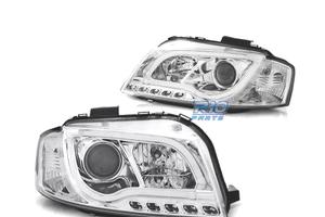 FARI AUDI A3 8P 03-08 LUCE DIURNA TUBE LIGHT FONDO