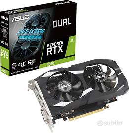 ASUS Dual GeForce RTX 3050 6G OC NUOVA