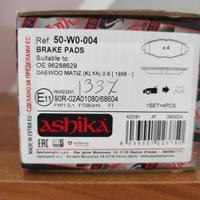 pasticche freni anteriori Daewoo matiz 