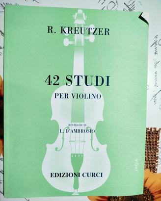 libri Studio per violino 
