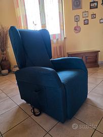 poltrona elettrica reclinabile