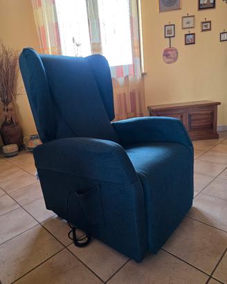 poltrona elettrica reclinabile