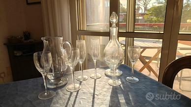 Set completo in cristallo