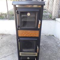 Stufa a legna A.Cola eco forno 7kw 