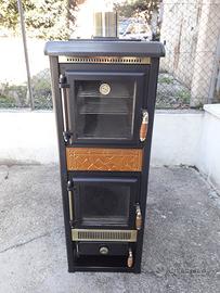 Stufa a legna A.Cola eco forno 7kw 