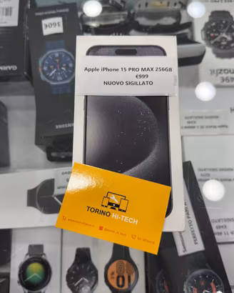 Apple iPhone 15 Pro Max 256GB - NUOVO SIGILLATO