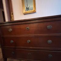 Cassettone pisano noce