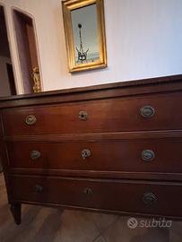 Cassettone pisano noce