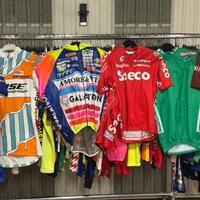 Lotto maglie ciclismo vintage bicicletta corsa