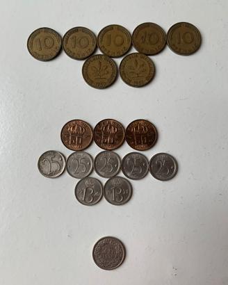 Lotto Monete Straniere Vintage Europa (Svizzera, B
