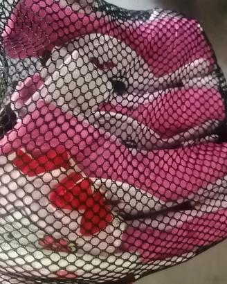 Pattini in linea per bambina +casco +protezioni 