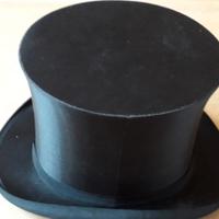 Cappello a cilindro anni '20 pieghevole