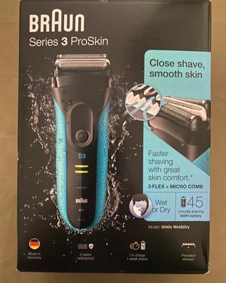 Rasoio elettrico Braun series 3 ProSkin