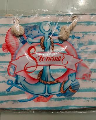 Borsa mare spiaggia EMI PRO nuova con etichetta