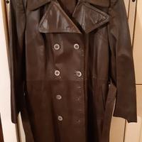 Trench in pelle