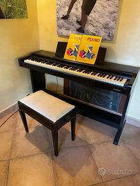 Pianoforte con tasti pesati