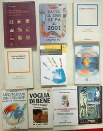 Libri a scelta {A 32} Saggi vari (Sottolineati)
