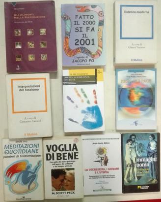 Libri a scelta {A 32} Saggi vari (Sottolineati)