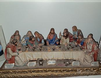 "Ultima cena" di Germano Cortese in ceramica