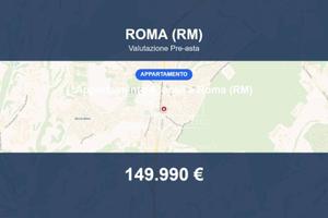 Immobile in asta di 110 m² a Roma