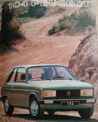 Brochure Peugeot 104 ZL e ZS