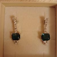 Orecchini argento e zirconi