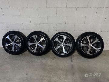 Cerchi in lega Peugeot 3008 gomme 4 Stagioni Nuove