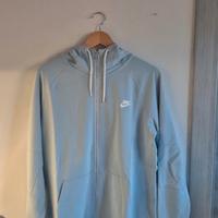felpa nike azzurra taglia L