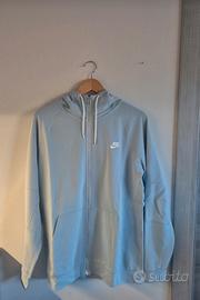 felpa nike azzurra taglia L
