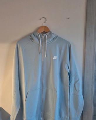 felpa nike azzurra taglia L