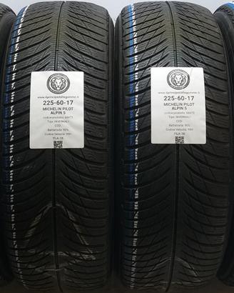 4 GOMME 225 60 17 MICHELIN A68473