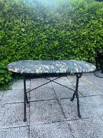 tavolo giardino ferro battuto