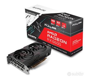 Scheda Grafica Sapphire PULSE AMD Radeon RX 6600 8